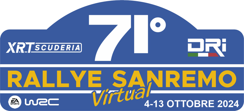 71° RALLY SANREMO VIRTUAL